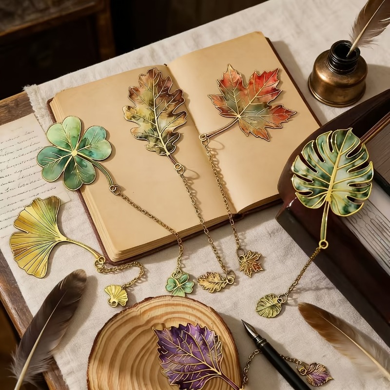 Dried Flower Bookmark - 1 шт. винтажная закладка в форме