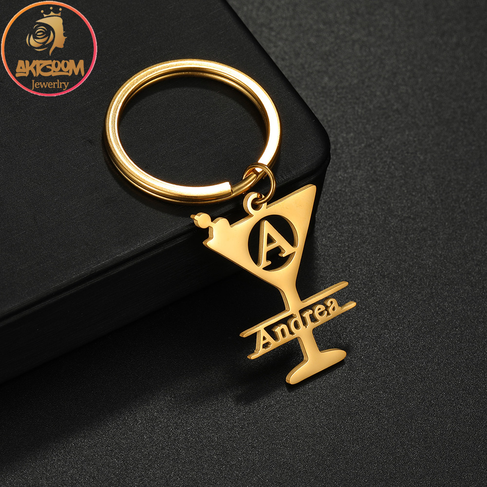Initial Ring Custom - Ключница Akizoom с крупными буквами на