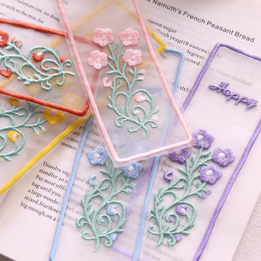 Креативные прозрачные закладки – обзор и цена Dried Flower Bookmark