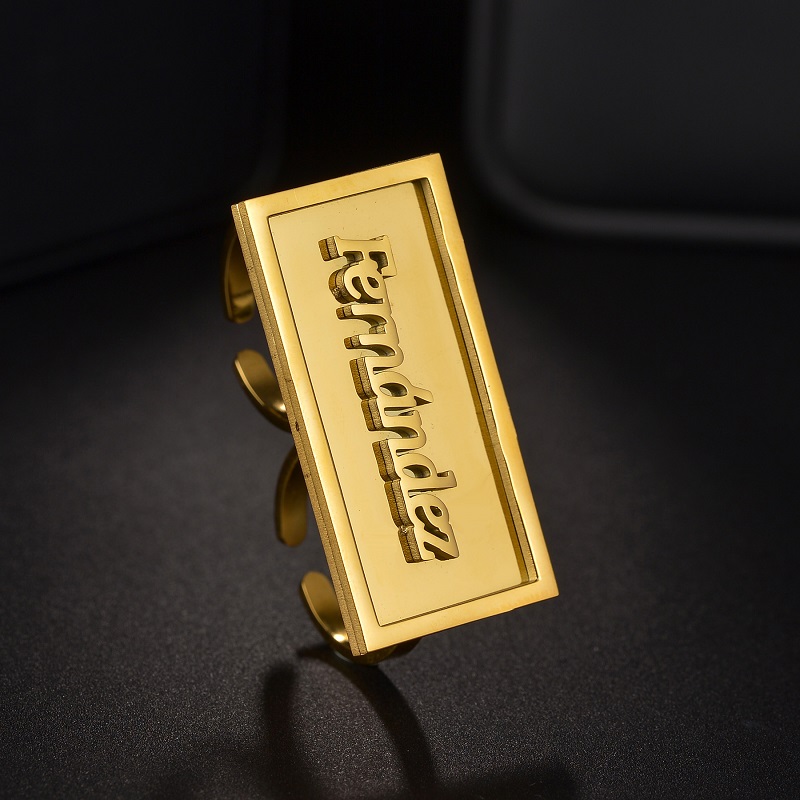 Модные кольца с именем на зака – обзор и цена Initial Ring Custom